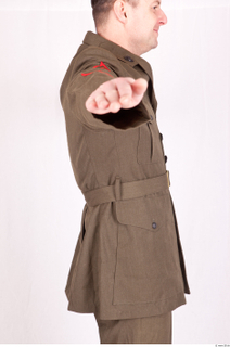  Photos Army Officer Man in uniform 1 20th century Army Officer jacket upper body 0008.jpg